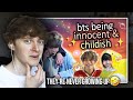 THEY'RE NEVER GROWING UP! (BTS Innocent & Childish Moments | Reaction/Review)