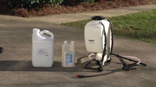 How to Properly Mix Insecticide in a Backpack Sprayer