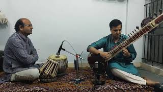 Raag Bhoopali Alap Jor Gat Jhaptal on Sitar by Dr Amit Garg Tabla Sh Akhilesh Dubolia