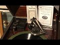 Mario “Harp” Lorenzi, Whispering Victor Table Grand Gramophone