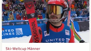 Ski Alpin Men's Slalom Aspen 2.run Highlights 2024