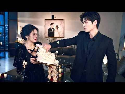 he hated her, ruined the wedding cake & said "I don't love you." She left & he CRASHED!