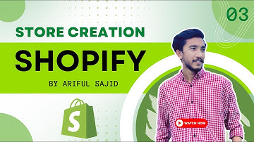 03  Shopify Store Creation (Complete Shopify Bangla Tutorial)