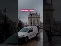 Heavy Rain Shower at Piccadilly Circus 🇬🇧