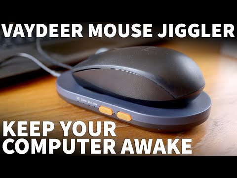 Déménageur Vaydeer Jiggler Mouse, Souris, Travail à domicile