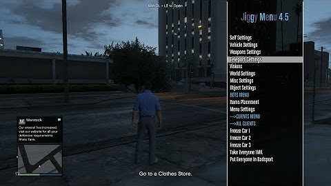 GTA V Jiggy 4.5 Mod Menu | Works With GtaOG | Showcase | Download Link