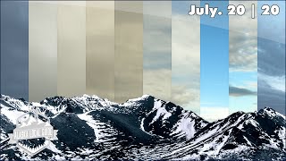 Calm Cloudy Day! | Time Lapse | Chugach Mountains | Anchorage Alaska // Smartface - Gift of Gab