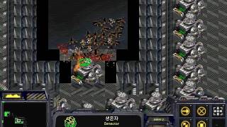 스타1 EUD They hunger hell 9시 오른쪽 (사령술사, 지옥사슬, 뮤턴트)