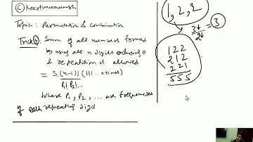 Trick -4  Sum of All Numbers Formed By Using All n Digits Excluding 0 and Repetition is Allowed