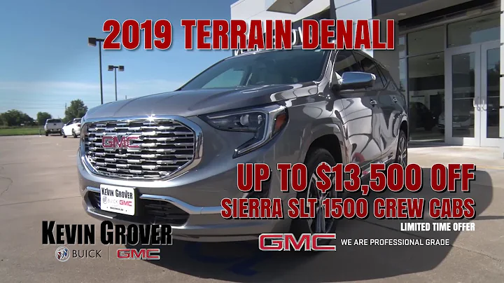 Kevin Grover GMC TV commercial for September 2018