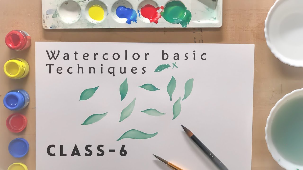 picture Easy Watercolor Painting For Class 6 how to use watercolor class 6 i start painting watercolor basics for beginners