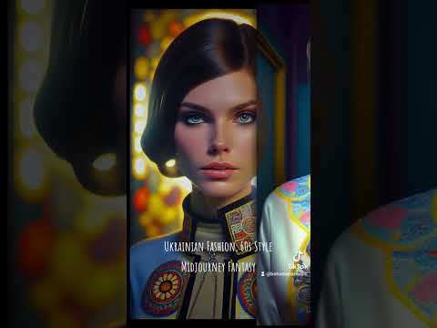 Ukrainian Fashion 60s Style Music By Bohoman Bohoman Music Midjourney Aiart Ukraine Ai