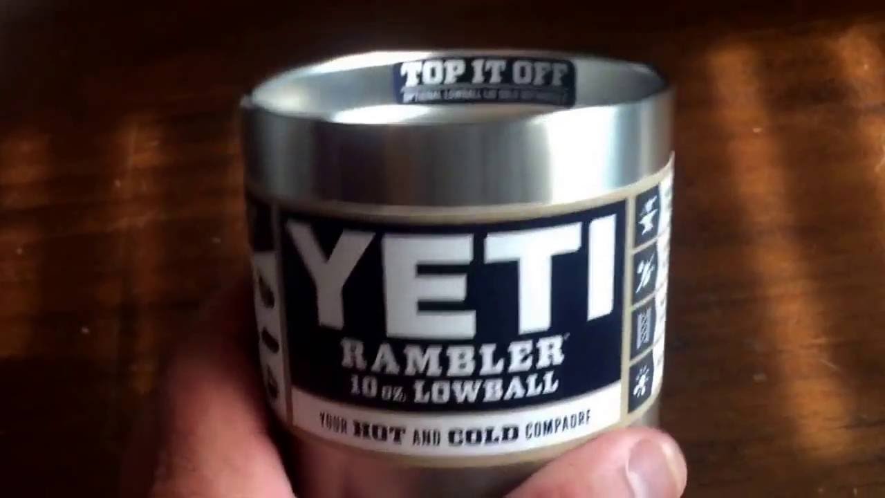 Yeti Rambler 10 oz Lowball Review 