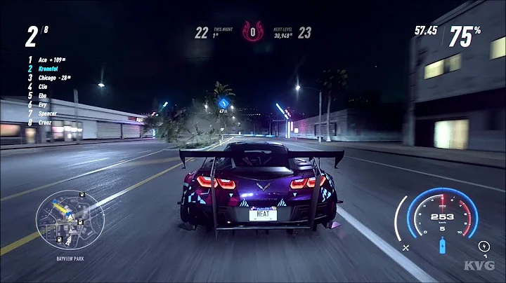 Need for Speed Heat - Chevrolet Corvette Grand Sport K.S Gameplay (PC HD) [1080p60FPS]