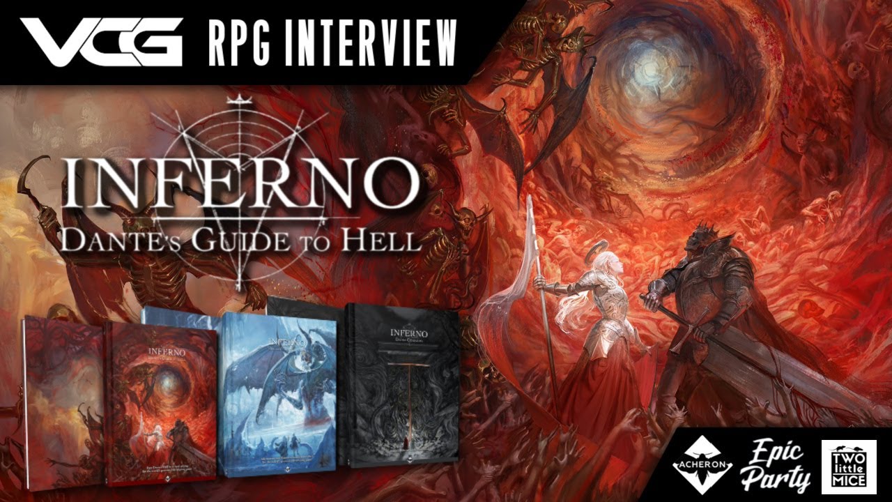 Inferno RPG: Dante's Guide to Hell (5E) (PREORDER) - Game Nerdz