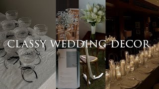 HOW TO: decorate your wedding