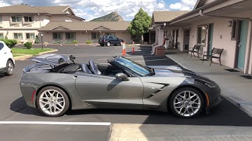 C7 Vette Remote Top Down Sequence