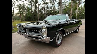 This Tri-Power 4-Speed 1966 Pontiac GTO Convertible all but Defines the Muscle Car Era