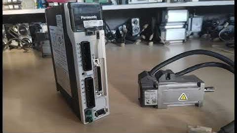 Panasonic MADHT - MSMD Motor Test Run