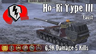 Ho-Ri Type III  |  6,9K Damage 5 Kills  |  WoT Blitz Replays