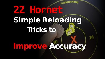Simple 22 hornet reloading tricks that will make you more accurate!
