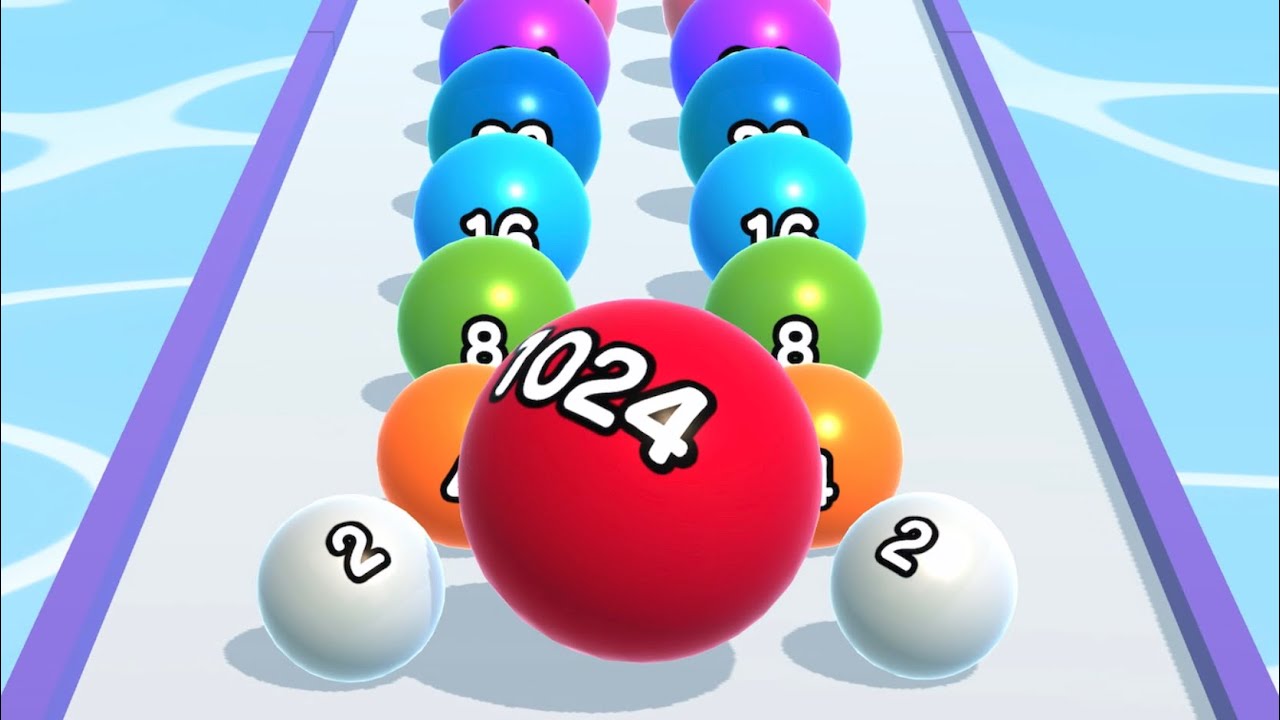 Ball Run 2048 💸🎱🏀 MAX LEVELS!! All Levels Gameplay Walkthrough Android, iOS NEW UPDATE