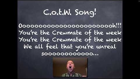 Crewmate of the Week Song (Westgate Elementary School)
