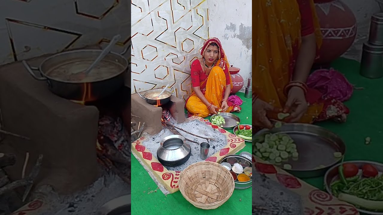 चूल्हे का खाना लाइव है देखें #live #cooking #food