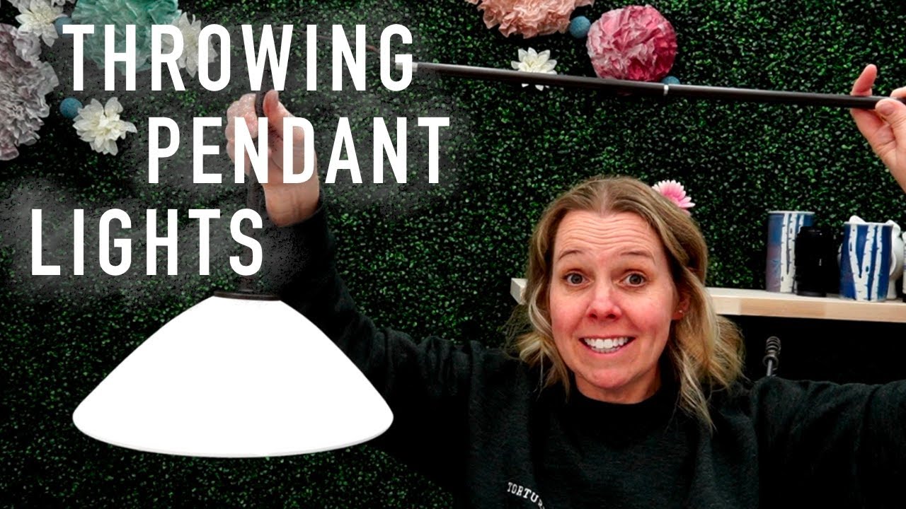 Making ceramic pendants lights for my kitchen!