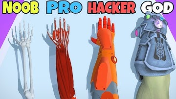 NOOB vs PRO vs HACKER vs GOD in Plaster Run - Hit games