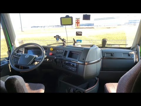 volvo vnl 760 სატვირთო მანქანა (truck)-ი შიგნიდან volvo truck interior