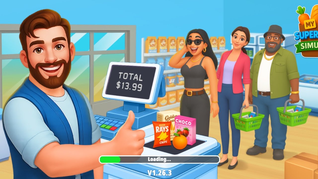MY SUPER MARKET SIMULATOR Day 1#games #gaming #simulatorgames 