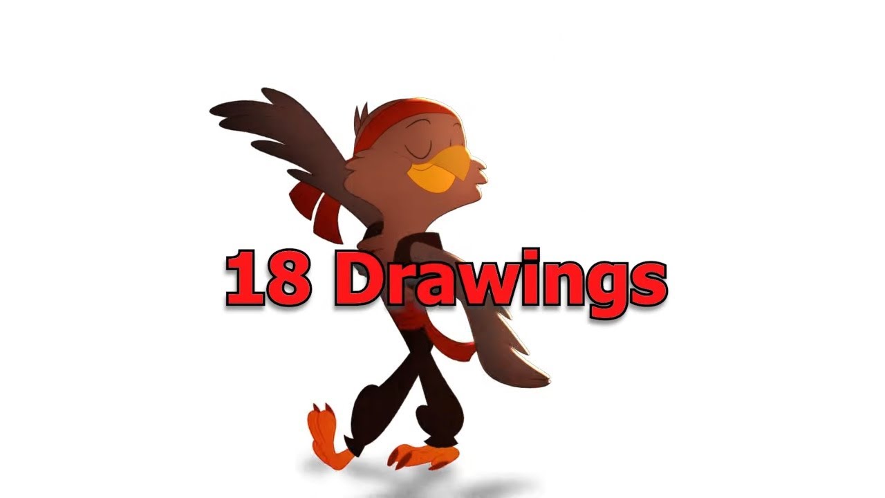 I Created a DANCE ANIMATION Cycle with just 18 Drawings - YouTube