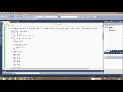 สอนเขียนเกมสฺ จับคู่ VB.net