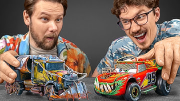 The Craziest Zombie Apocalypse Car Ever: Trash Truck, Zombie McQueen & Crazy Beetle! 🚚🏎️🚗