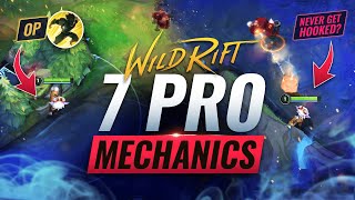 7 PRO MECHANICS Only the Best Players Know About in Wild Rift (LoL Mobile)