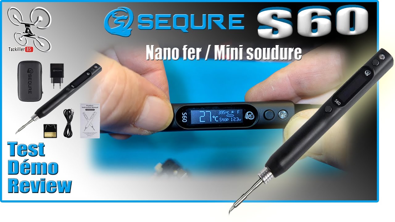 Test Fer à Souder Mini TS100 - Le meilleur fer à souder ! 