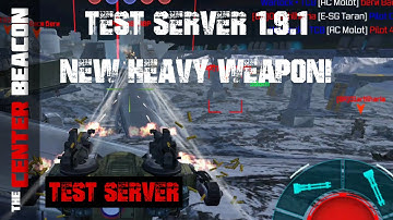 War Robots | Test Server 1.9.1 - New Heavy Weapon!
