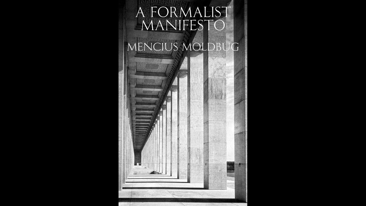 A Formalist Manifesto - Mencius Moldbug (Audiobook) - YouTube