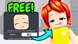 Roblox Added FREE KAWAII FACE!