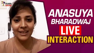 Anchor Anasuya Bharadwaj Live Interaction Full Video | Anchor Anasuya | Mango Telugu Cinema