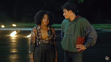 anthony ramos, dominique fishback // transformers rise of the beasts behind the scenes footage