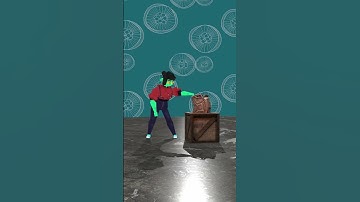 Chop Chop! #animatedcharacter #blender3d #animation #psx #lowpoly #gamedev #indiedev