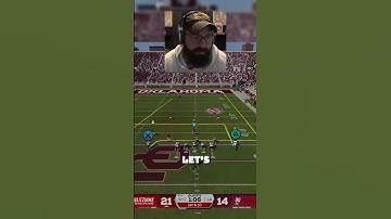 How to run the Air Raid Shallow Cross in EA College Football 26 #shorts