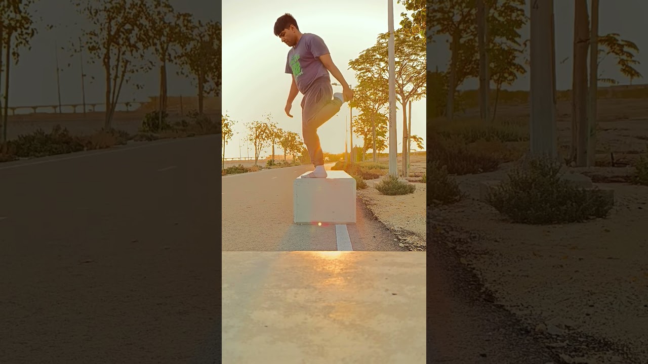 One Leg Squat (Pistol Squat) for Balance & Leg Strength | Daily Fitness Challenge 💪