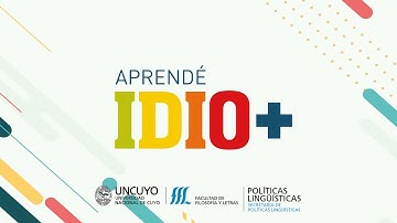 Aprendé IDIO+ en la FFY