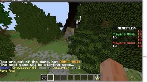 Mineplex Hunger Game - Delsurfer [ Speed Hacking]