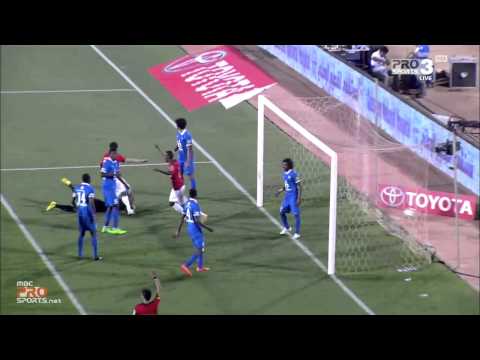    هدف الرائد الأول في مرمى الهلال انس ابن ياسين