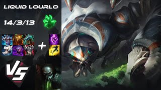 Team Liquid Lourlo TOP Skarner vs Urgot - NA Grandmaster Patch 14.11