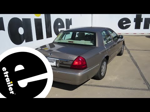 etrailer | Trailer Hitch Installation - 2006 Mercury Grand Marquis - Curt